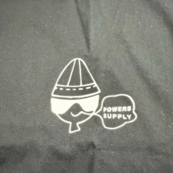 Powers Supply Shirt Men L Black Graphic Hallelujah 16‎ 4904 Cotton USA Made - Picture 5 of 9